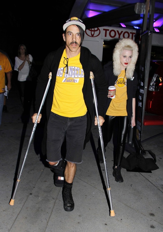 Anthony Kiedis 2012 január 8, Los Angeles