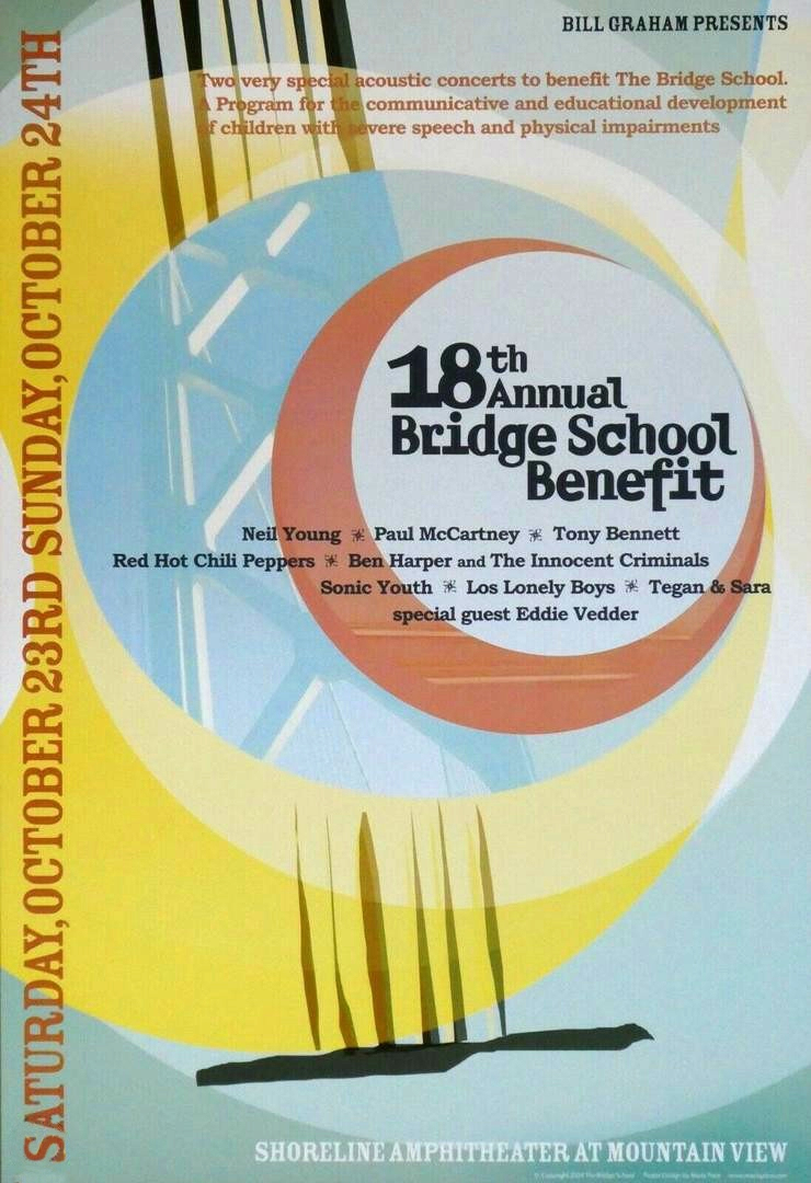 2004. október 23., Mountain View, United States, Shoreline Amphitheatre (Bridge School Benefit)