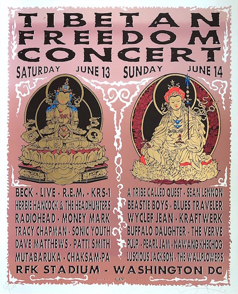 1998. június 14., Washington, United States, Robert F. Kennedy Memorial Stadium (Tibetan Freedom Concert)